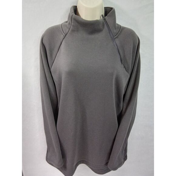MTA Sport women's large gray pullover long sleeve workout - Picture 1 of 11